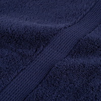 vidaXL Premium gästhanddukar SOLUND 10 st marinblå 30x30cm 600gsm