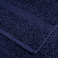 vidaXL Premium badhanddukar SOLUND 4st marinblå 100x150cm 600gsm