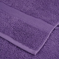 vidaXL Premium badhanddukar SOLUND 2 st lila 70x140 cm 600 gsm