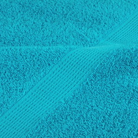 vidaXL Premium handdukar SOLUND 4 st turkos 50x100 cm 600 gsm