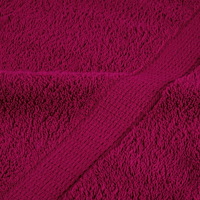 vidaXL Premium handdukar SOLUND 10 st vinröd 100x200cm 600gsm