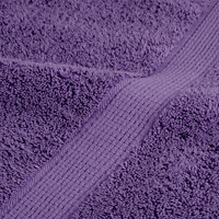vidaXL Premium gästhanddukar SOLUND 4 st lila 30x50 cm 600 gsm