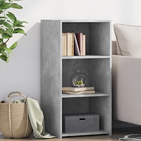 vidaXL Skänk betonggrå 45x41x93 cm konstruerat trä