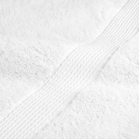 vidaXL Premium handdukar SOLUND 10 st vit 100x200cm 600gsm