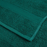 vidaXL Premium badhanddukar SOLUND 4 st grön 100x150 cm 600 gsm