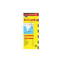 Periplus Editions Sri Lanka Travel Map Third Edition