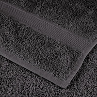 vidaXL Premium handdukar 6 st SOLUND antracit 600 gsm