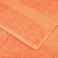 vidaXL Premium handdukar 6 st SOLUND orange 600 gsm