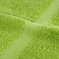 vidaXL Premium handdukar 6 st SOLUND äppelgrön 600 gsm