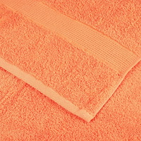 vidaXL Premium handdukar SOLUND 4 st orange 100x200 cm 600 gsm