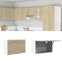 vidaXL Väggskåp “Lyon” sonoma-ek 60x31x40 cm konstruerat trä