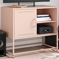 vidaXL Högskåp vit 100,5x39x107 cm stål