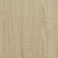 vidaXL Byrå sonoma-ek 80x41x58 cm konstruerat trä