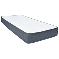 vidaXL Resårmadrass 160x80x20 cm medium mjuk tyg