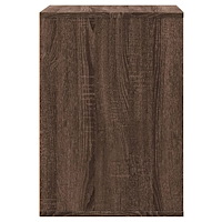 vidaXL Byrå brun ek 60x41x58 cm konstruerat trä