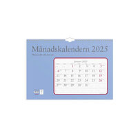 Burde Väggkalender Månadskalendern 2025