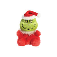 Aurora Palm Pals Santa Grinch Soft Toy (häftad, eng)