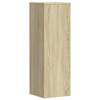 vidaXL Växtställ sonoma-ek 33x33x100 cm konstruerat trä