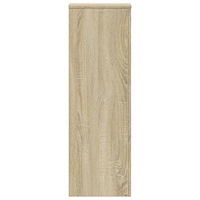 vidaXL Växtställ sonoma-ek 33x33x100 cm konstruerat trä