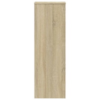 vidaXL Växtställ sonoma-ek 33x33x100 cm konstruerat trä
