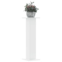 vidaXL Växtställ 2 st vit 30x30x95 cm konstruerat trä
