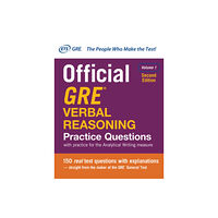 McGraw-Hill Education Official GRE Verbal Reasoning Practice Questions, Second Edition, Volume 1 (häftad, eng)