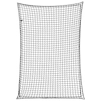 vidaXL Lastnät med elastiskt rep svart 5x3,5 m PP
