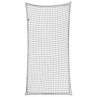 vidaXL Lastnät med elastiskt rep svart 6x3 m PP