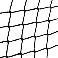 vidaXL Lastnät med elastiskt rep svart 4x2,5 m PP