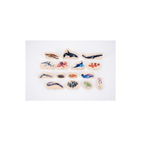 No Brand Träfigurer havet 15/fp