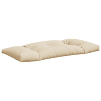 vidaXL Palldynor 2 st beige tyg
