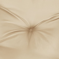 vidaXL Palldynor 2 st beige tyg