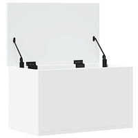 vidaXL Förvaringslåda vit 60x35x35 cm konstruerat trä