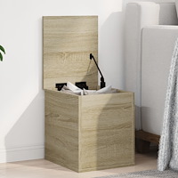 vidaXL Förvaringslåda sonoma-ek 30x35x35 cm konstruerat trä
