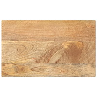 vidaXL Bordsskiva 50x20x2,5 cm rektangulär massivt mango-trä