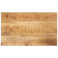 vidaXL Bordsskiva 60x20x2,5 cm rektangulär massivt grovt mangoträ