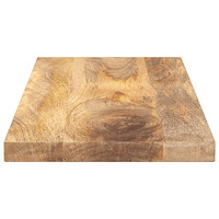 vidaXL Bordsskiva 90x20x2,5 cm rektangulär massivt mango-trä