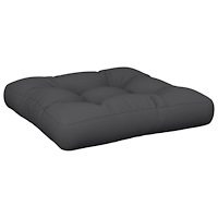 vidaXL Palldyna svart 58x58x10 cm tyg