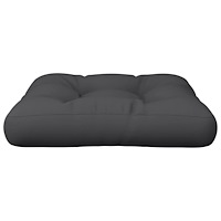 vidaXL Palldyna svart 58x58x10 cm tyg