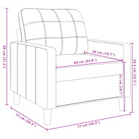 vidaXL Soffgrupp med dynor och bolster 4 delar brun sammet