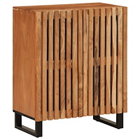 vidaXL Skänk 60x34x75 cm massivt akaciaträ