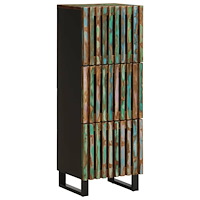 vidaXL Högskåp 40x34x110 cm massivt akaciaträ