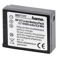Hama Kamerabatteri Panasonic CGA-S007 Li-Ion 3,7V/800mAh