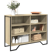 vidaXL Skänk sonoma-ek 101x35,5x74,5 cm konstruerat trä