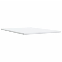 vidaXL Ramsäng med madrass gräddvit 160x200 cm tyg