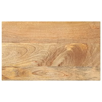 vidaXL Bordsskiva 40x20x2,5 cm rektangulär massivt mango-trä