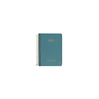 Kozo KOZO Kalender 2025 A6 Vecka per uppslag Steel Blue