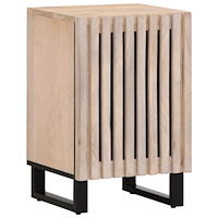 vidaXL Badrumsskåp 38x34x58 cm massivt mangoträ