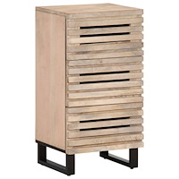 vidaXL Skänk 40x34x75 cm massivt mangoträ