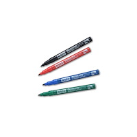 Pentel Märkpenna perm. PENTEL N50S rund svart